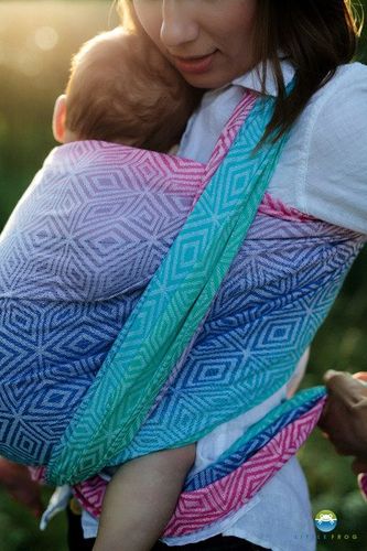 Chusta tkana Little Frog Aurora Cube 7 na Arena.pl