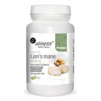 LION'S MANE 400 mg Soplówka Jeżowata PAMIĘĆ KONCENTRACJA Trawienie 90 KAPS