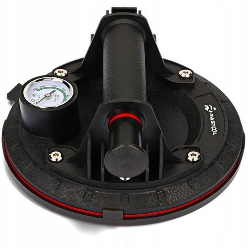 UCHWYT DO PŁYTEK PRZYSSAWKA PRÓŻNIOWA Z POMPKĄ MANOMETREM DO SZYB GLAZURY na Arena.pl