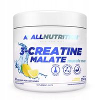 ALLNUTRITION 3-CREATINE MALATE 250g Cytryna JABŁCZAN KREATYNY KREATYNA TCM