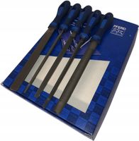 Pferd Pilnik ślusarskie zestaw 5 szt 200 mm nacięcie nr 2