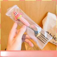 Zestaw sztućców domowych z motywem SpongeBob, uroczy, estetyczny – Patrick Star Fork