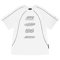 t-shirt skinarma delta l biały