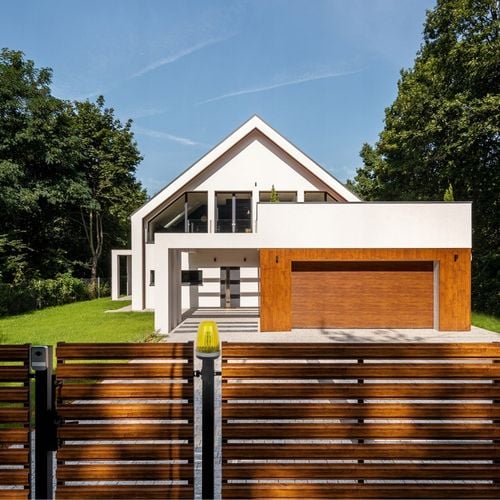 Uniwersalna Lampa sygnalizacyjna LED 12-230V do bramy KOGUT - Antena na Arena.pl