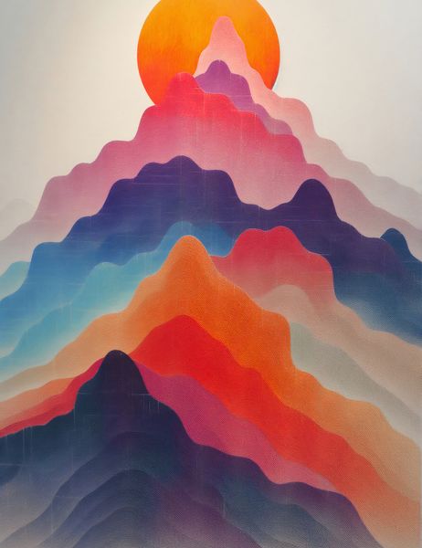 Plakat 50x65cm Gama Gór zdjęcie 1