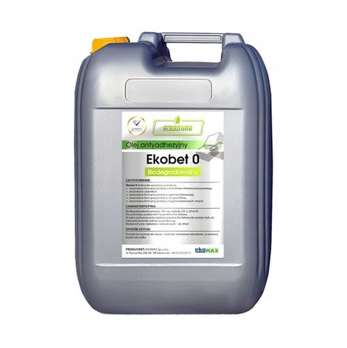 Olej Płyn Preparat Antyadhezyjny Do Szalunków 20 Litrów Ekobet 0 na Arena.pl