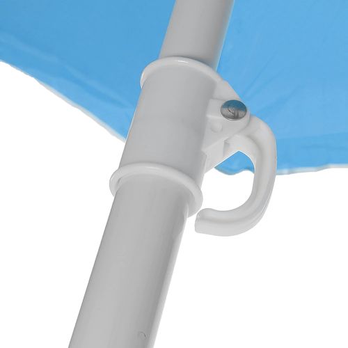Parasol Plażowy Łamany Wbijany 180Cm Niebieski na Arena.pl