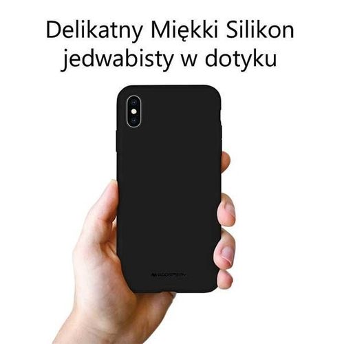 Mercury Silicone iPhone Xs Max czarny /black na Arena.pl