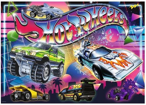 puzzle 500 hot wheels lata 80te 37538 na Arena.pl