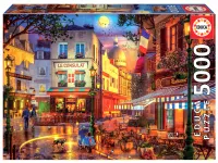 Educa Puzzle 5000 el. Miasteczko we Francji