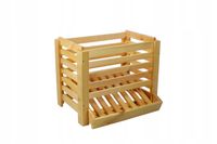 Skrzynka pojemnik na ziemniaki warzywa owoce drewniana skrzynia PRODUCENT