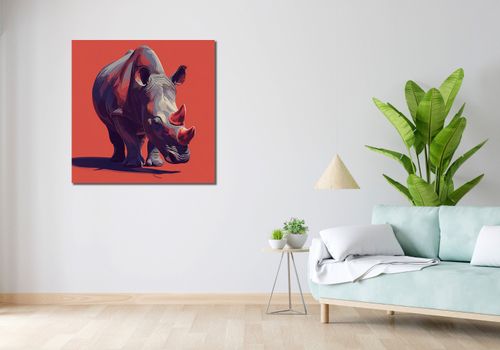 Obraz 90x90cm Marszujący Gigant na Arena.pl