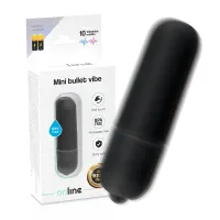 online mini bullet vibe czarny - kompaktowy model 10 trybow
