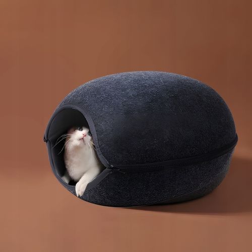 DOMEK DLA KOTA LEGOWISKO CIEPŁE BUDKA POSŁANIE LEGOWISKO ANTYSTRESOWE na Arena.pl