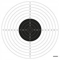 Tarcze strzeleckie TS-2 Psp Pcz Pbz Pdw 100 szt