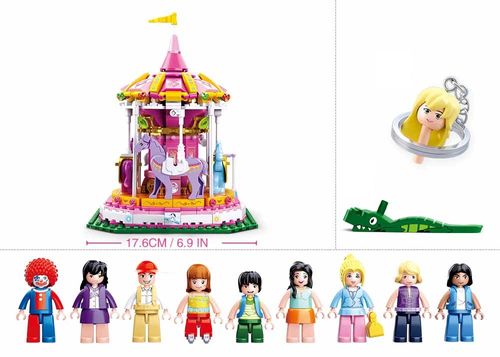 KLOCKI SLUBAN GD Wesołe miasteczko 762 el kompatyb. z LEGO na Arena.pl