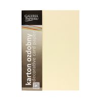 KARTON OZDOBNY BATIK KREMOWY OP 20SZT 230G GALERIA PAPIERU
