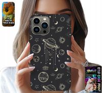 ETUI DO IPHONE 13 PRO - KOSMOS PLANETY GWIAZDY KSIĘŻYC + SZKŁO