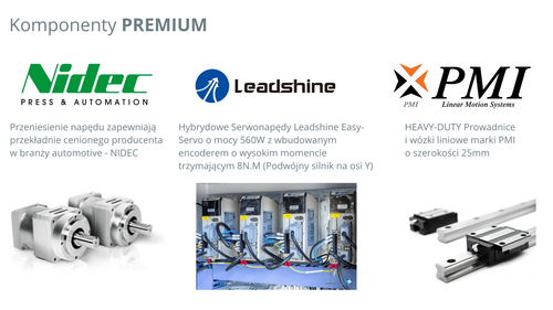Frezarka CNC REMA 1200x1200 mm ploter frezujący drewna 6kW pompa próżniowa na Arena.pl