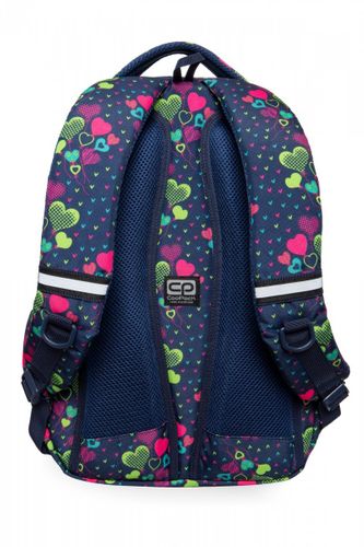 Plecak CoolPack BASIC PLUS w zielone serca, LIME HEARTS (B03010) na Arena.pl