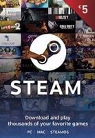 Portfel Steam Doładowanie 5 euro Klucz Doładowanie Karta Podarunkowa 24/7
