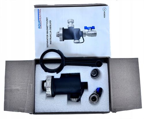 X-HOME FILTR MAGNETYCZNY 3/4" DN20 SEPARATOR ZANIECZYSZCZEŃ ODMULNIK C.O. na Arena.pl