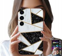 ETUI DO SAMSUNG GALAXY S23 FE - ELEGANCKIE MODNE WZORY CASE + SZKŁO