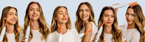 DARSONVAL DERMA WAND 4 PELOTY PIELĘGNACJA ELEKTRODY DO TWARZY WŁOSÓW na Arena.pl