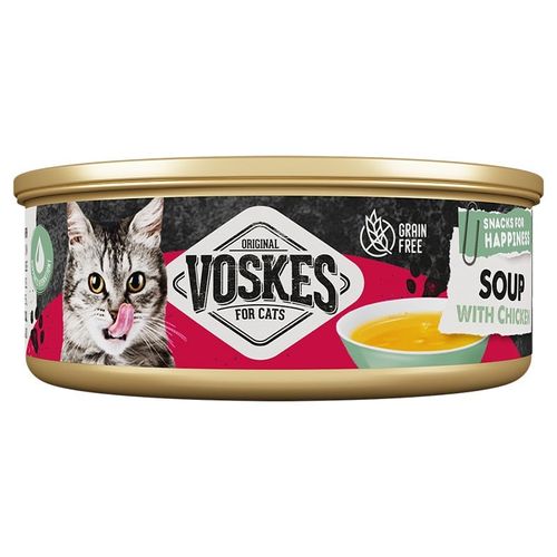Voskes Cat Soup With Chicken - zupka z kurczaka dla kotów 50g na Arena.pl