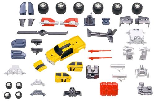 Hot Wheels Custom Motors DeLuxe Attack Pack 4w1 na Arena.pl