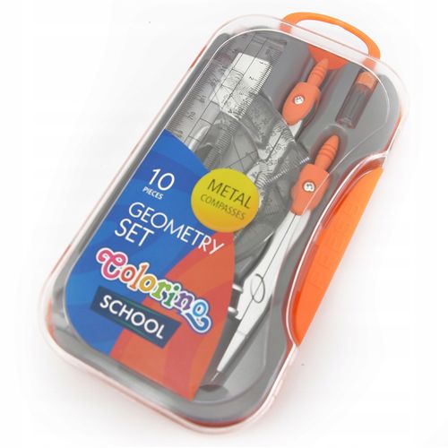 Zestaw geometryczny Colorino 10 elementów na Arena.pl