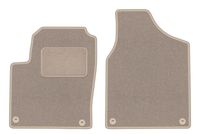 Dywaniki welurowe przód Ford Galaxy MK1 1995-2006 beżowe dopasowane