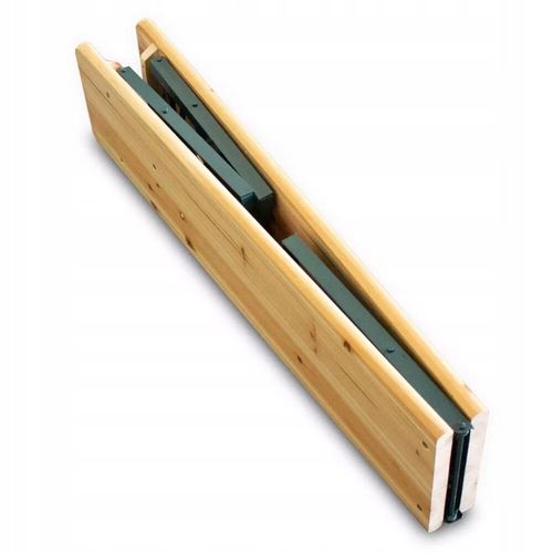 zestaw biesiadny 220cm drewniany skladany stol i ławki Komplet Piwny Barowy na Arena.pl