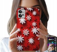 ETUI DO MOTOROLA G32 - PŁATKI ŚNIEGU, ŚNIEG, GWIAZDKI, ŚWIĘTA