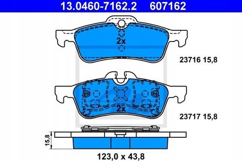 KLOCKI HAM TYL MINI COOPER,ONE 00-06 ATE na Arena.pl
