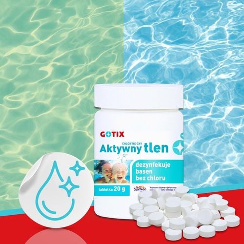 Aktywny Tlen do Basenu Jacuzzi SPA Chemia Basenowa bez Chloru Tabletki na Arena.pl