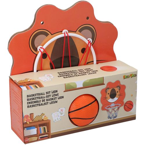 TABLICA DO KOSZYKÓWKI 40x30CM Z PIŁKĄ LION na Arena.pl