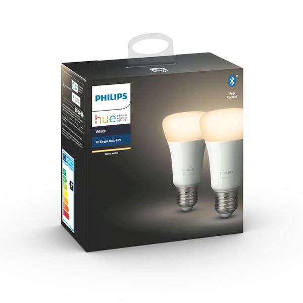 Inteligentna żarówka 2xE27 dwupak E27 9,5W white PHILIPS HUE zdjęcie 12