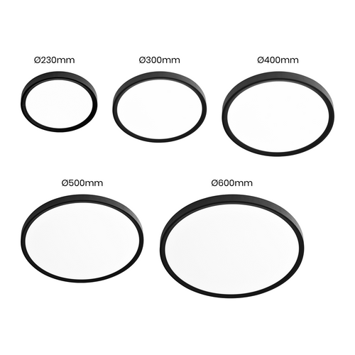 PLAFON MAQ 32W 3CCT CZARNY | ML0440 na Arena.pl