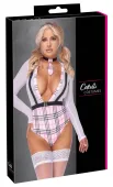 cottelli costumes stroj uczennicy l krata elastyczny komplet z body