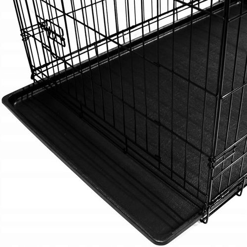 DUŻA KLATKA METALOWA KOJEC DLA PSÓW PSA 122x76x83 na Arena.pl