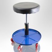 OBROTOWY STOŁEK WARSZTATOWY Z REGULACJĄ WYSOKOŚCI TABORET SIEDZISKO