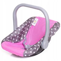 NOSIDEŁKO dla lalek 3w1 NOSIDŁO FOTELIK SAMOCHODOWY BUJAK dla lalki