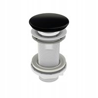 CZARNY KOREK KLIK KLAK CERAMIKA BEZ PRZELEWU SYFON