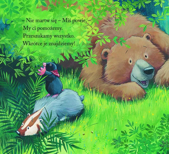 Pan Miś szuka jajek zdjęcie 2