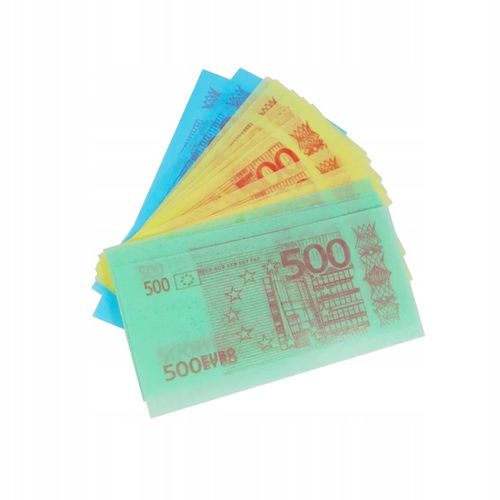 Papier jadalny EURO banknoty 200 szt na Arena.pl