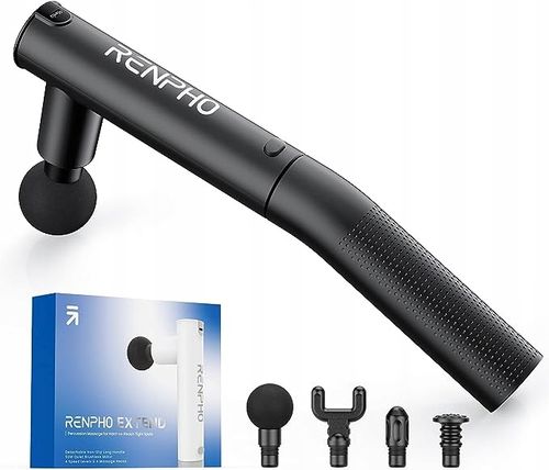 EKSKLUZYWNY PRZEDŁUŻONY Pistolet do Masażu CAŁEGO Ciała RENPHO 3286 na Arena.pl