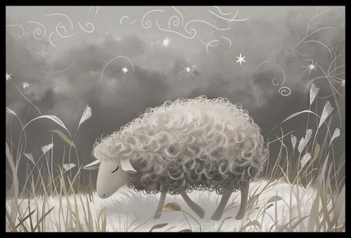 Plakat 60x40cm Bujna Owca na Arena.pl