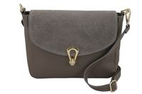 Torebka Barberinis ze złotym zapięciem - Beżowa ciemna