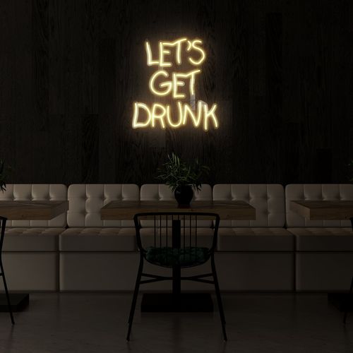 Napis LED Let's Get Drunk na Arena.pl